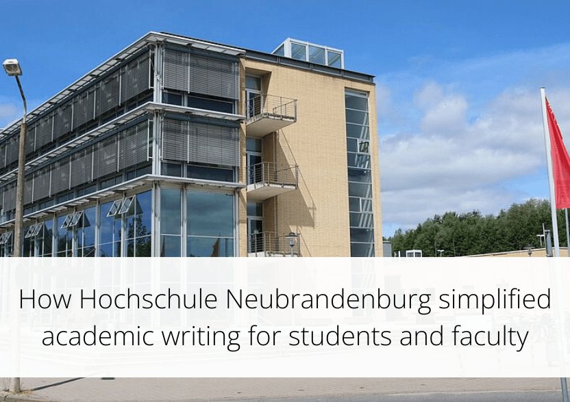 Hochschule Neubrandenburg case study